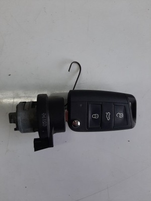 Замок запалювання вкладка ключ vw golf 7 vii фото №1