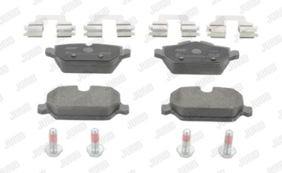 Тормозные колодки тормозные jurid 573136j фото №1