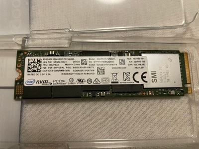 Dysk SSD 256GB m.2 NVMe