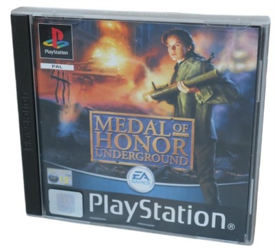 PS1 GRA MEDAL OF HONOR UNDERGROUND PLAYSTATION 1 PSX