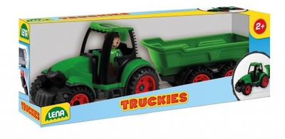 Traktor z przyczepą, 38 cm