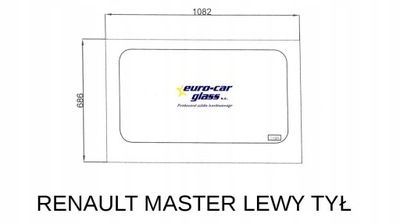 VENTANAS LATERAL RENAULT MASTER OPEL MOVANO 2011- LONG IZQUIERDO PARTE TRASERA 1080X687  