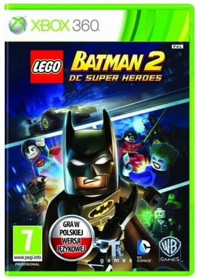 LEGO Batman 2 DC Super Heroes XBOX 360 po Polsku