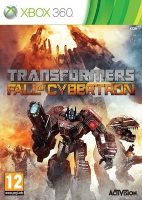 TRANSFORMERS FALL OF CYBERTRON Xbox 360