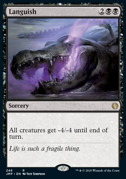 Languish - -4/-4 dla stworów @@@@