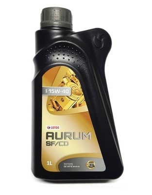 ACEITE LOTOS 15W40 AURUM SF/CD WF-K107510-0H0 1L  