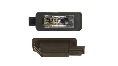 Лампа освещение номерного знака rej. citroen c3 16-20 фото №1