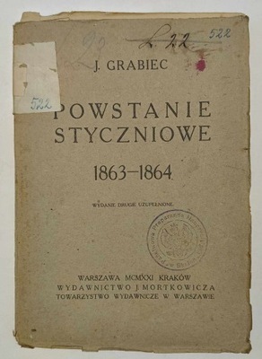 Powstanie styczniowe 1863-1864 - J. Grabiec