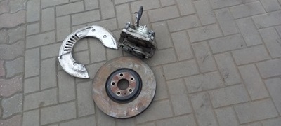 Диск тормозная правая перед, прижим jaguar f-pace фото №1