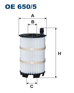 ФИЛЬТР МАСЛА ФИЛЬТРON FIL OE650/5