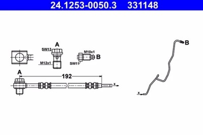 CABLE HAM.TYL IZQUIERDO 331148  