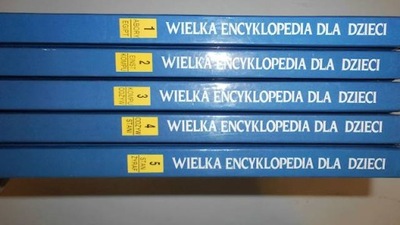 Wielka Encyklopedia dla Dzieci. 5 tomów - zbiorowa