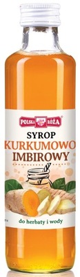 Syrop kurkumowo-imbirowy Polska Róża 250 ml