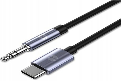Kabel TYPE-C-AUX-CABLE minijack (3,5 mm) - USB typ C 1 m