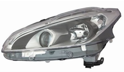 Лампа peugeot 208 04.12-12.19 фара левый фото №1