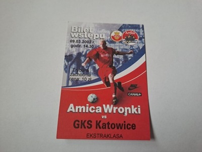 AMICA WRONKI - GKS KATOWICE 09-03-2002