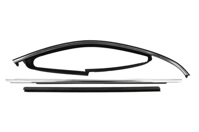 Накладки уплотнители дверь правый перед хром a2477254200 mercedes gla ii h247 фото №1