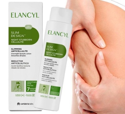 ELANCYL Slim Design Mocny Krem ANTYCELLULITOWY Na Uporczywy Cellulit 200ml