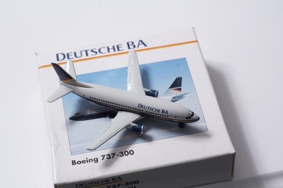 HERPA Deutsche BA Boeing 737-300 skala 1:500