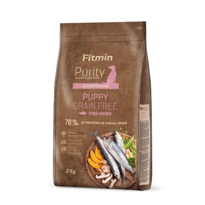 Fitmin dog Purity Grain Free Puppy Fish - 2 kg