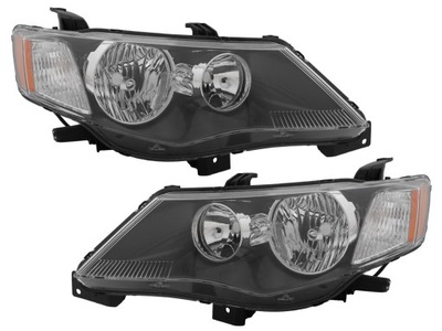 Фара лампа mitsubishi outlander ii 2 2007-09 фото №1