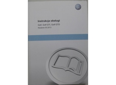 VW GOLF VII 2012-2016 LIBRO MANTENIMIENTO PL KOLOROWA!  