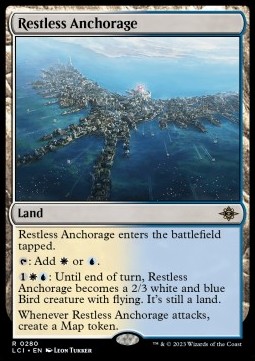 Karta Magic: The Gathering Restless Anchorage