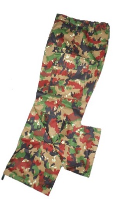 Spodnie wojsk szwajcarskich Alpentarn 44/76 NOWE