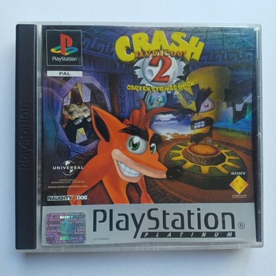 Crash Bandicoot 2 Cortex Strikes Back, PSX, PS1