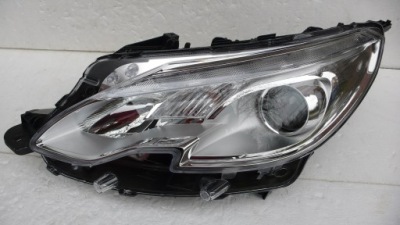 Фара левая фара левый peugeot 2008 линза обычная h7 + led дорестайлинг фото №1
