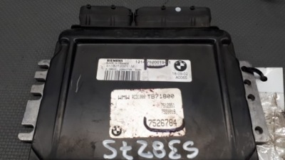 7526784 блок управления двигателя mini cooper 1.6 r50 r53 фото №1