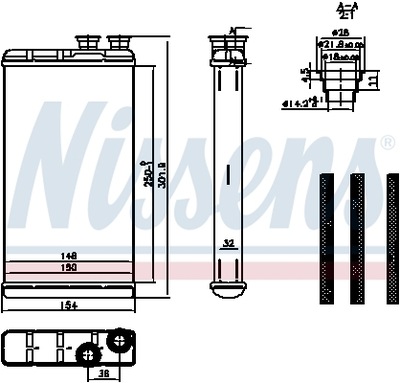 WYMIENNIK CIEPLA CALEFACCIÓN INTERIOR 727210  