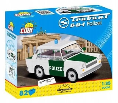 KLOCKI COBI 24541 CARS TRABANT POLIZEI