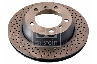 FEBI BILSTEIN DISCOS DE FRENADO 2 PIEZAS PARTE TRASERA PORSCHE BOXSTER CAYMAN 2.7  