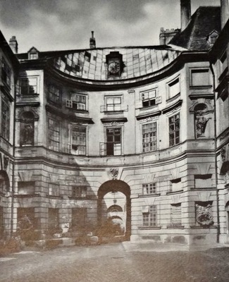Barok Pałace Wiednia architektura 1944 r.