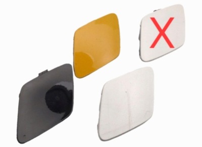 Peugeot 208 ii заглушка hak бампер перед oryg-pń фото №1