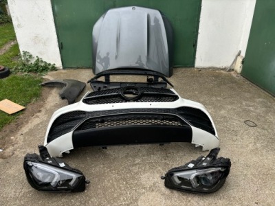 Mercedes gle w167 167 капот pas передний бампер amg лампа крыло балка фото №1