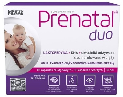 Prenatal Duo 90 kapsułek