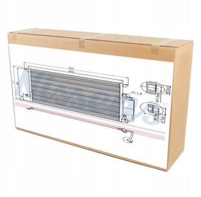 RADUADOR DE ACONDICIONADOR NISSENS PARA CADILLAC BLS 2.0  