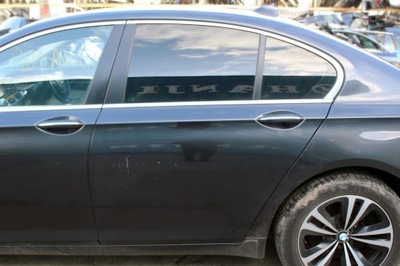 Дверь левый задняя задние bmw 7 f01 sophistograu b90 фото №1
