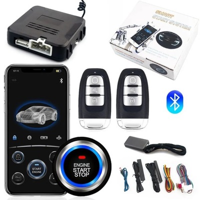 JUEGO PARA ZDALNEGO URUCHAMIANIA COCHE I ZATRZYMYWANIA BLUETOOTH  