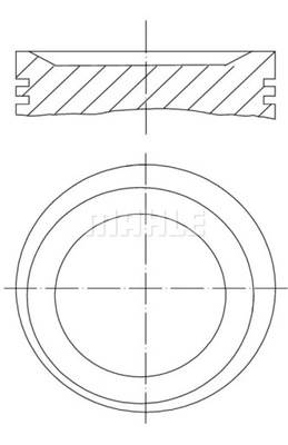 ПОРШЕНЬ 011 75 01 MAHLE