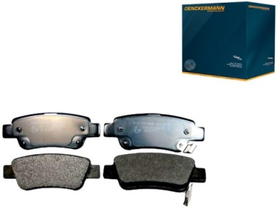 Тормозные колодки тормозные задняя honda cr-v iii 07- denckerman фото №1
