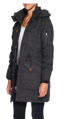 roestvrij tijger Industrieel KHUJO Maris Fabric Contrast kurtka damska Parka XL - 8512663003 - oficjalne  archiwum Allegro