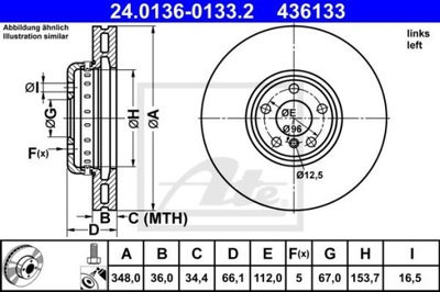 ДИСК ТОРМОЗНОЙ BMW 7 G11,G12 15- LP