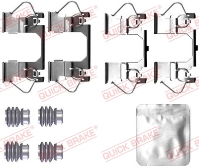 QUICK BRAKE 109-0116 КОМПЛЕКТ AKCESORIOW, КОЛОДКИ ДИСКОВЫЕ ТОРМОЗНОЕ фото