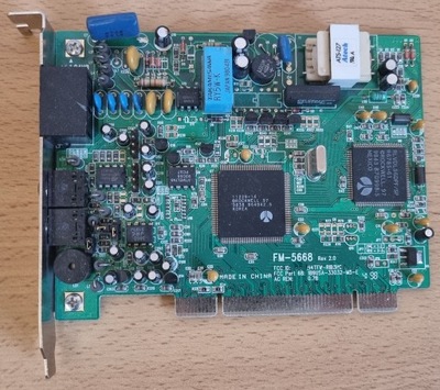 PCI modem telefoniczny 56K ZOLTRIX FM-5668 R2.0