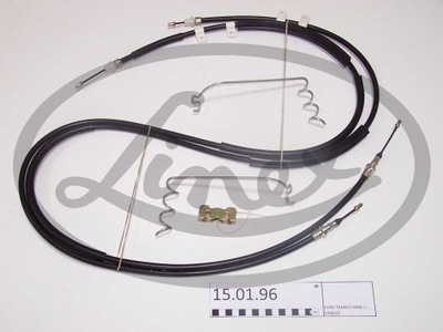 CABLE FRENOS IZQUIERDA+DERECHA FORD TRANSIT CONNECT +ABS 15.01.96 LINEX CABLES LINEX  