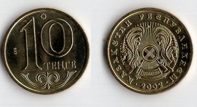 KAZACHSTAN 2002 10 TENGE