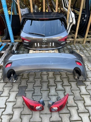 Mazda 3 bm бампер rok 2015 колір 42s фото №1